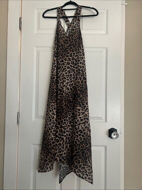 ALL SAINTS LEOPARD DRESS SIZE 4